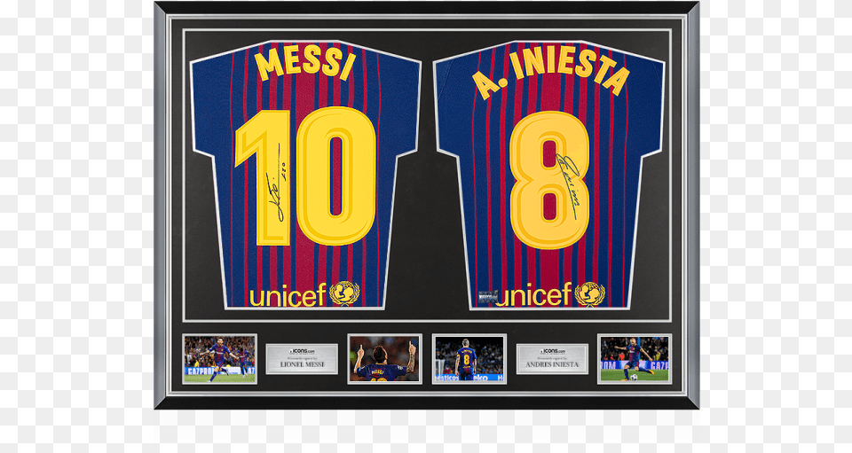 Jersey Barcelona 17 18 Iniesta, Boy, Child, Male, Person Png