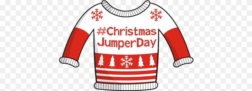 Jersey Clipart Woolly Jumper Christmas Jumper Day Sticker, Clothing, Knitwear, Sweater, T-shirt Free Png Download