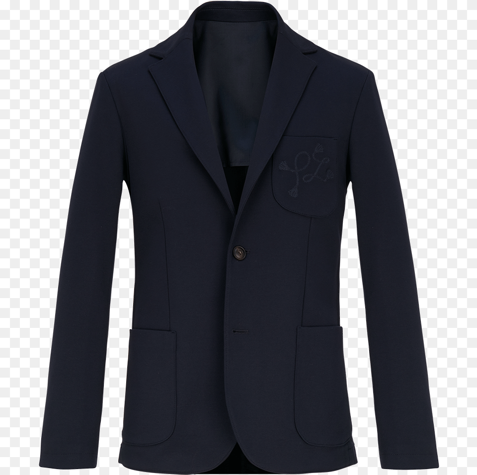 Jersey Jacket With Embroidered Logo Fw19 Collection Tom Ford Coat Velvet Women, Blazer, Clothing, Formal Wear, Suit Free Transparent Png