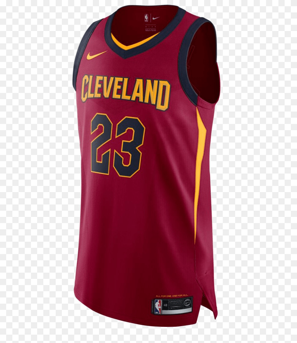 Jersey Photo Cleveland Cavaliers Jersey, Clothing, Shirt, Can, Tin Free Transparent Png