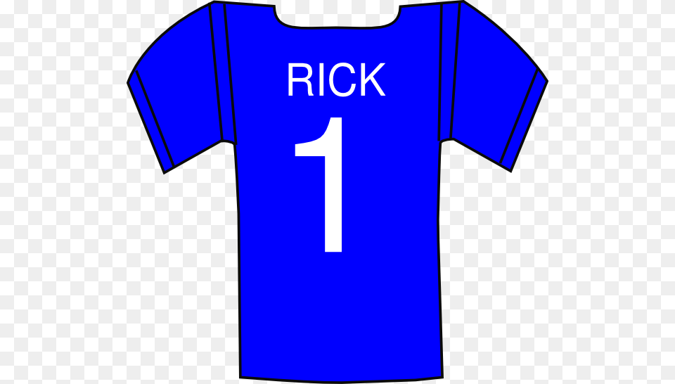 Jersey Rick Svg Clip Arts, Clothing, Shirt, T-shirt Png