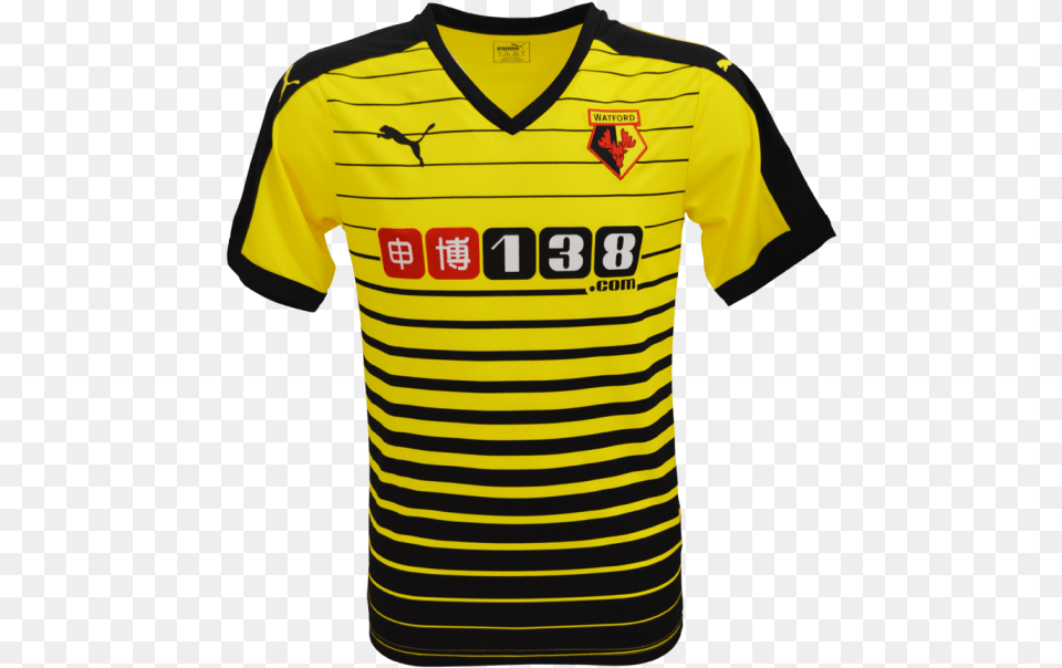 Jersey Vector Local Football Watford Home Kit 2016, Clothing, Shirt, T-shirt Free Transparent Png