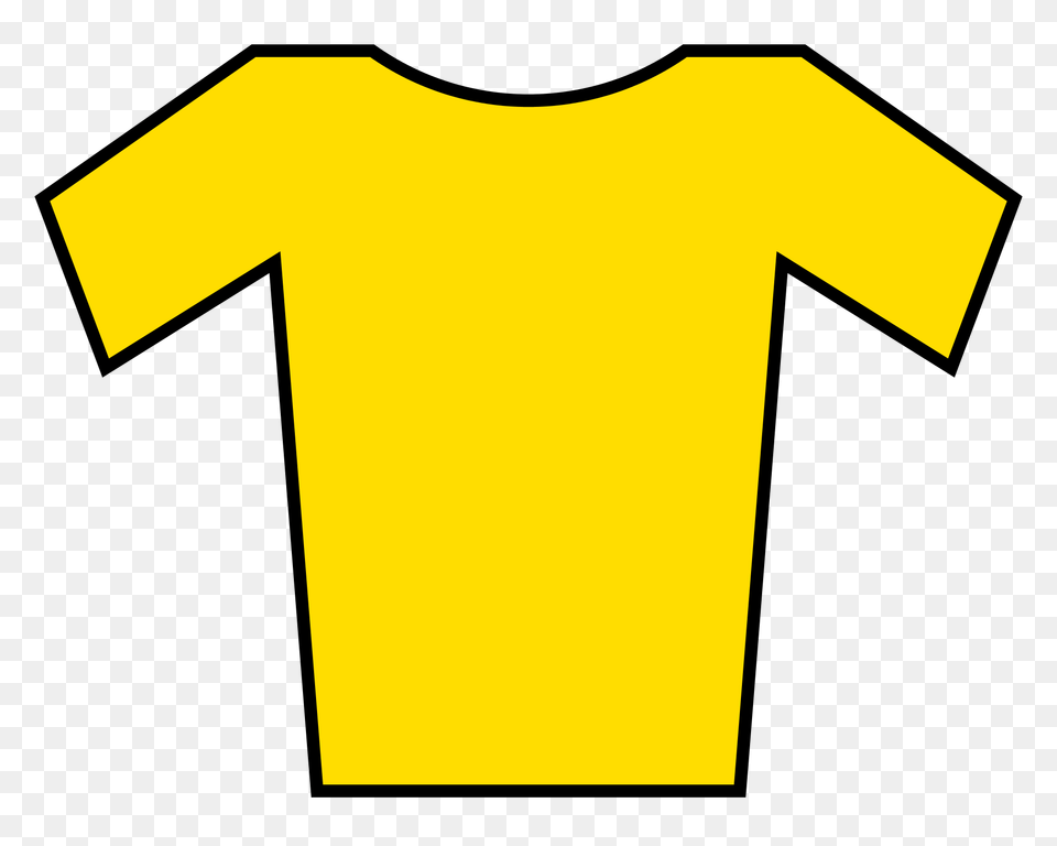 Jersey Yellow, Clothing, T-shirt Png