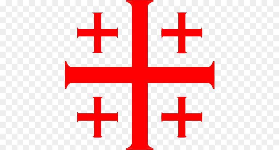 Jerusalem Cross Clip Art Free, Symbol Png