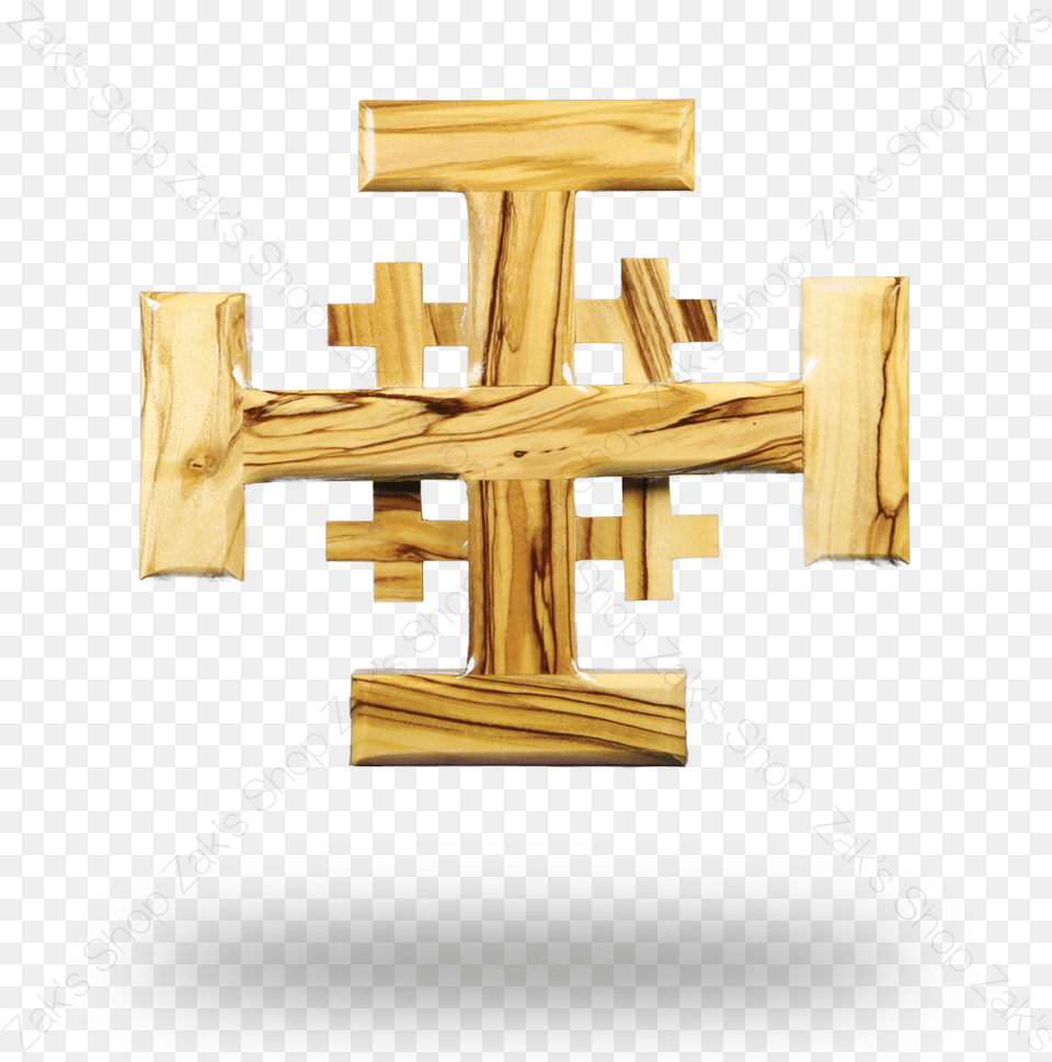 Jerusalem Cross Cross, Symbol, Wood, Furniture Free Transparent Png