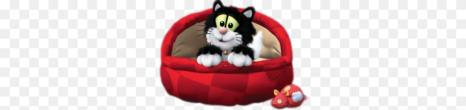 Jess The Cat In His Cat Bed, Animal, Mammal, Pet Free Png