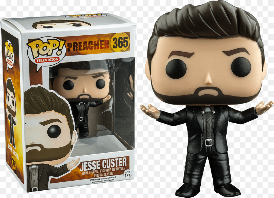 Jesse Custer Arms Up Us Exclusive Pop Television Vinyl Jesse Custer Funko Pop, Adult, Female, Person, Woman Free Png