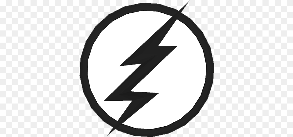Jesse Quick Logo From The Black Lightning Bolt, Bow, Weapon, Symbol Png Image