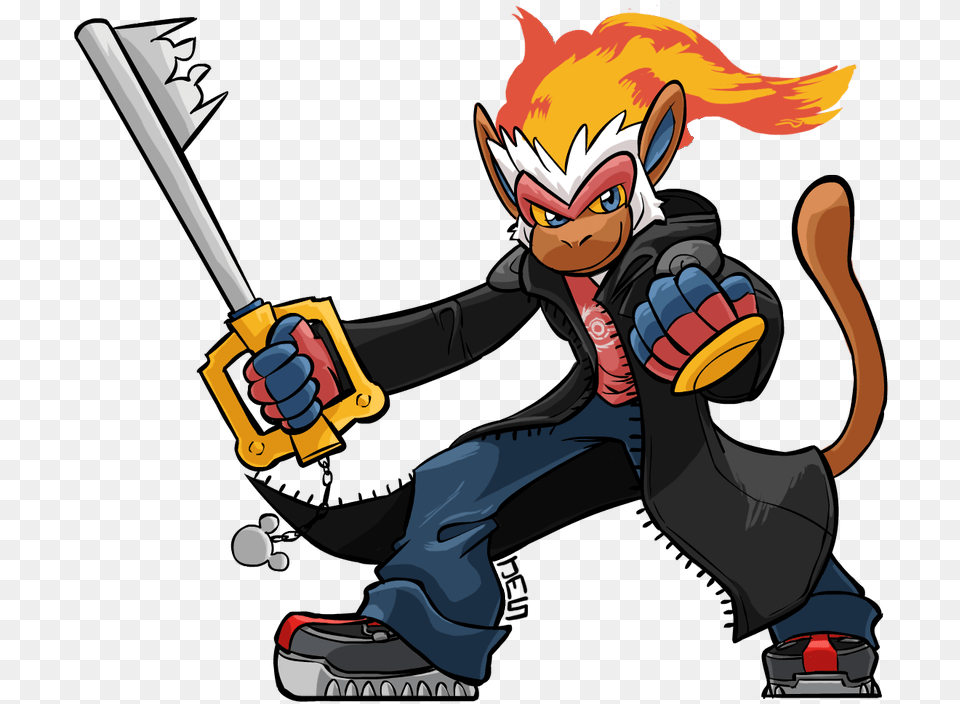 Jesse Soto On Twitter Infernape Sketch, Book, Comics, Publication, People Free Png