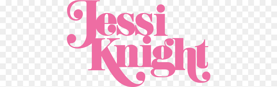 Jessi Knight Logo Logo, Text, Calligraphy, Handwriting, Baby Free Transparent Png