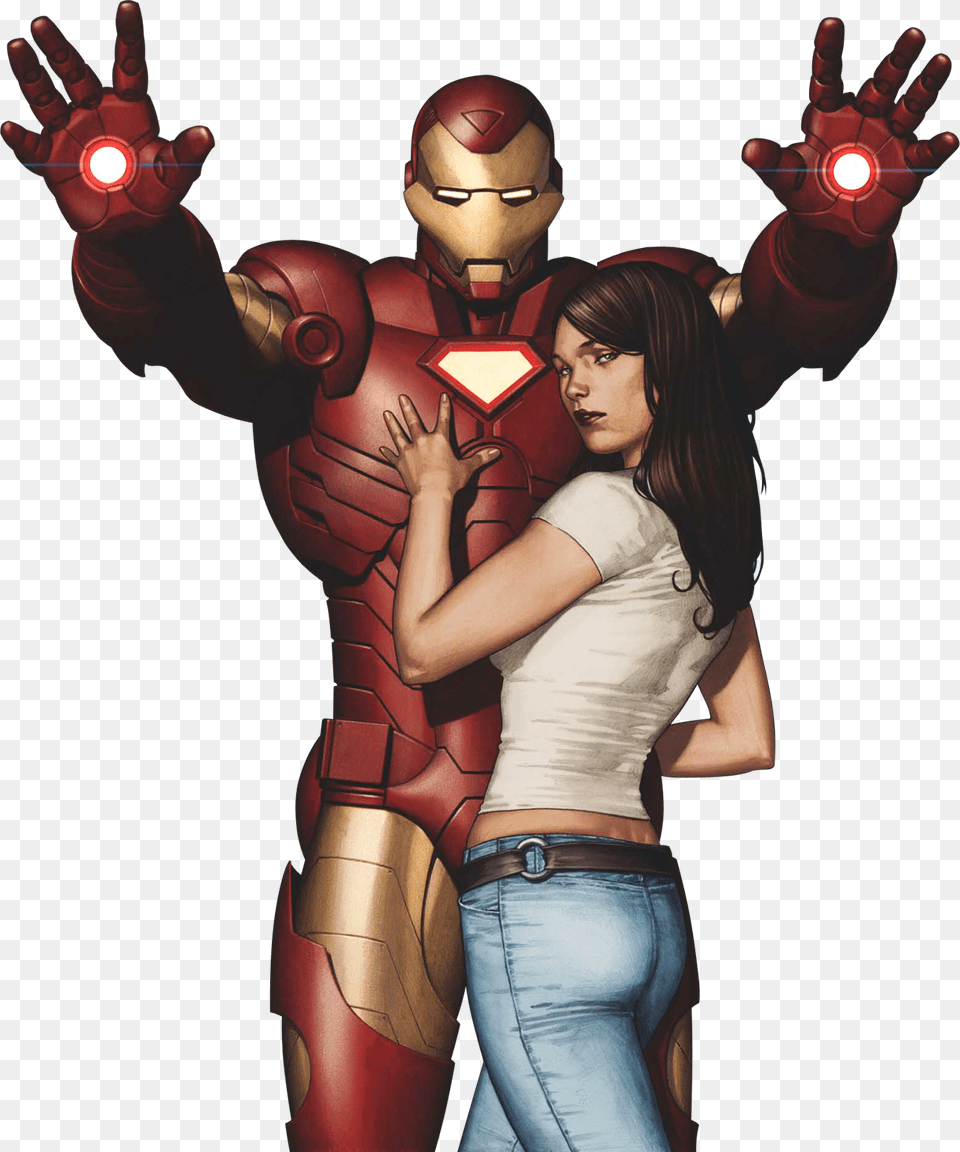 Jessica Drew And Iron Man, Book, Comics, Publication, Adult Free Png Download