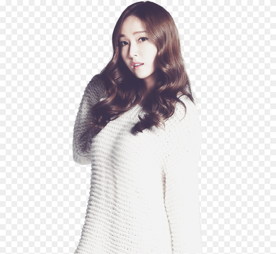 Jessica Jung Snsd Render By Amy91luvkey D71nnw9 Snsd Season Greeting 2014, Adult, Sweater, Sleeve, Person Free Png