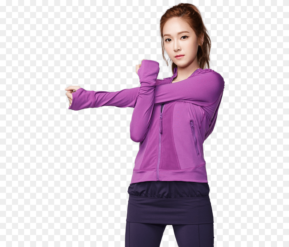 Jessica Reminding You All That Exercise Is Important Girl, Clothing, Coat, Sleeve, Jacket Free Transparent Png