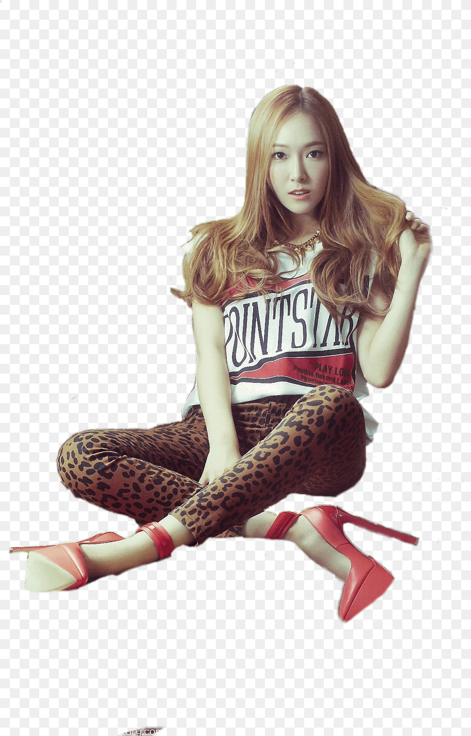 Jessica Snsd Kpop Transparent Kpop Photo Shoot, High Heel, Clothing, Shoe, Footwear Free Png