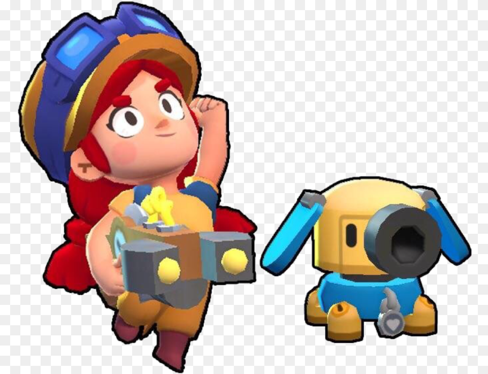 Jessie Brawl Stars, Toy, Face, Head, Person Png Image