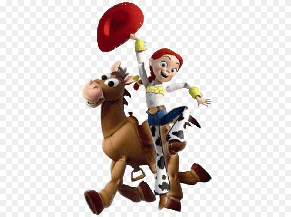 Jessie Bullseye Disney Freetoedit Jessie And Bullseye Toy Story, Baby, Person Free Png