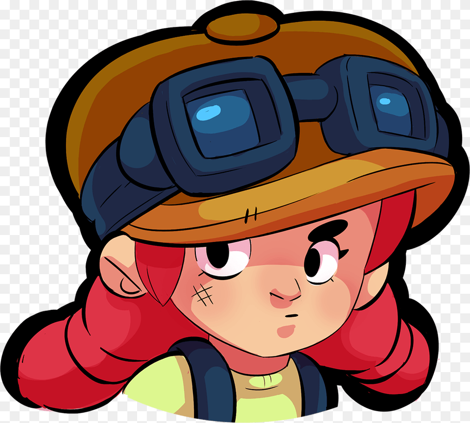 Jessie From Brawl Stars, Face, Head, Person, Baby Free Transparent Png