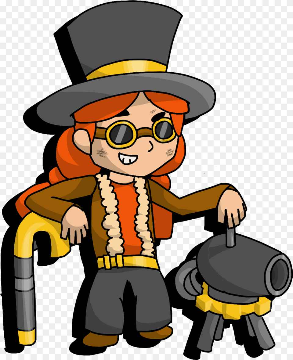 Jessie Skin Steampunk Brawl Stars Skin Shelly, Baby, Person, Face, Head Free Transparent Png