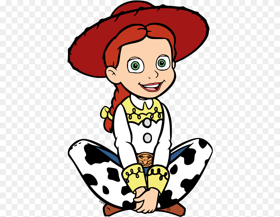 Jessie Toy Story Coloring Page, Baby, Person, Face, Head Free Png