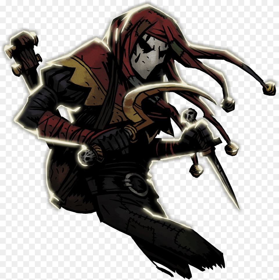 Jester 1804x1814 Jester Darkest Dungeon, Person, Face, Head, Book Png Image