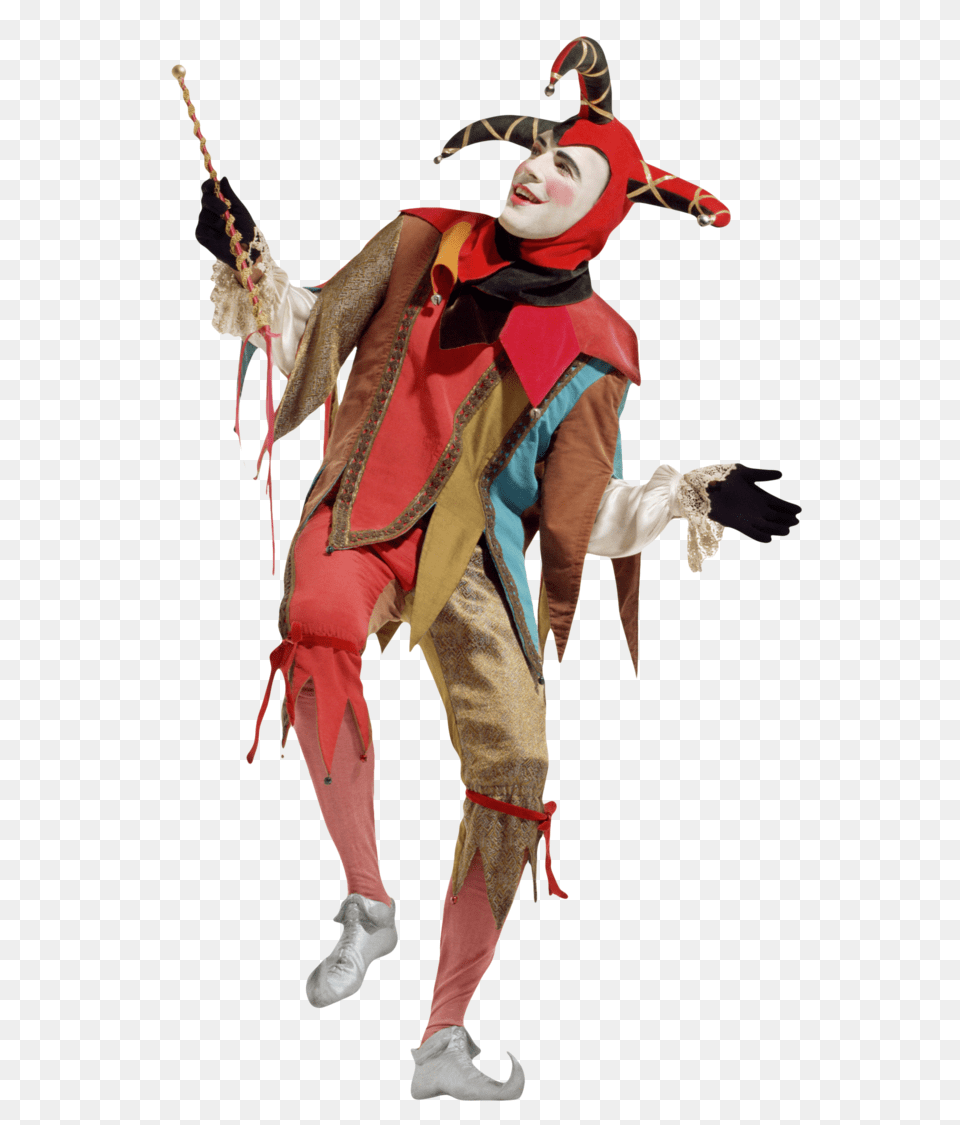 Jester, Clothing, Costume, Person, Adult Png