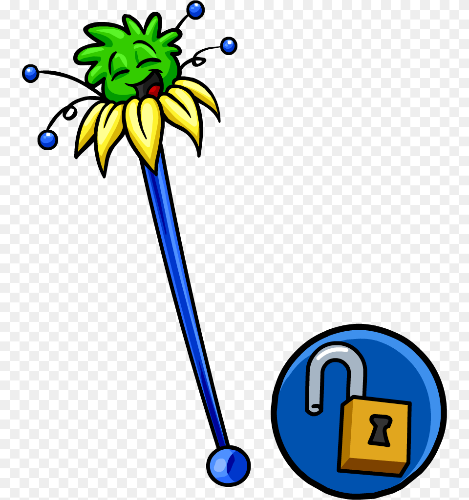 Jester Clipart Staff, Mace Club, Weapon Png Image