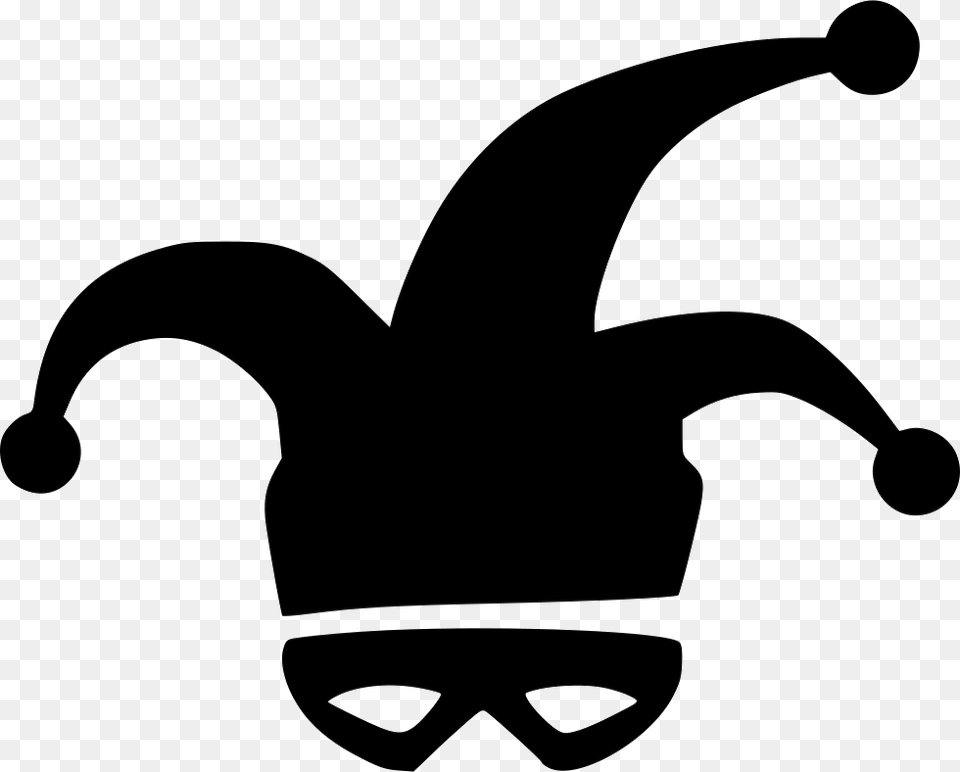 Jester Hat, Stencil, Accessories, Smoke Pipe Free Png Download