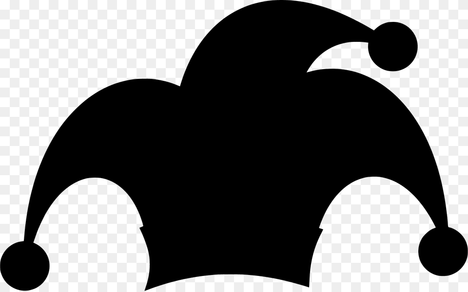 Jester Hat Silhouette, Logo, Symbol, Animal Free Transparent Png