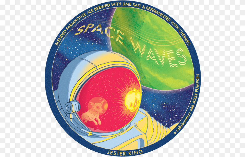 Jester King Space Waves Circle, Disk, Dvd Png Image