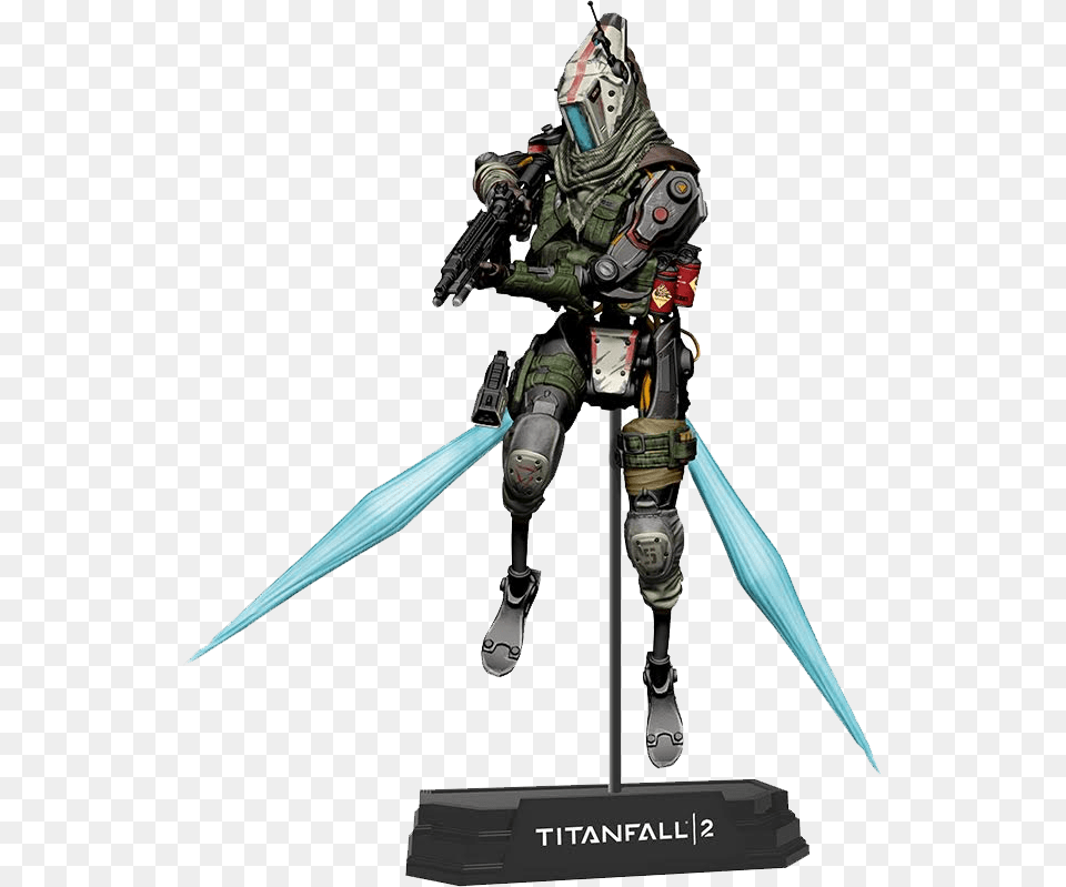 Jester Titanfall 2 Ronin Figure, Knight, Person, Gun, Weapon Png Image