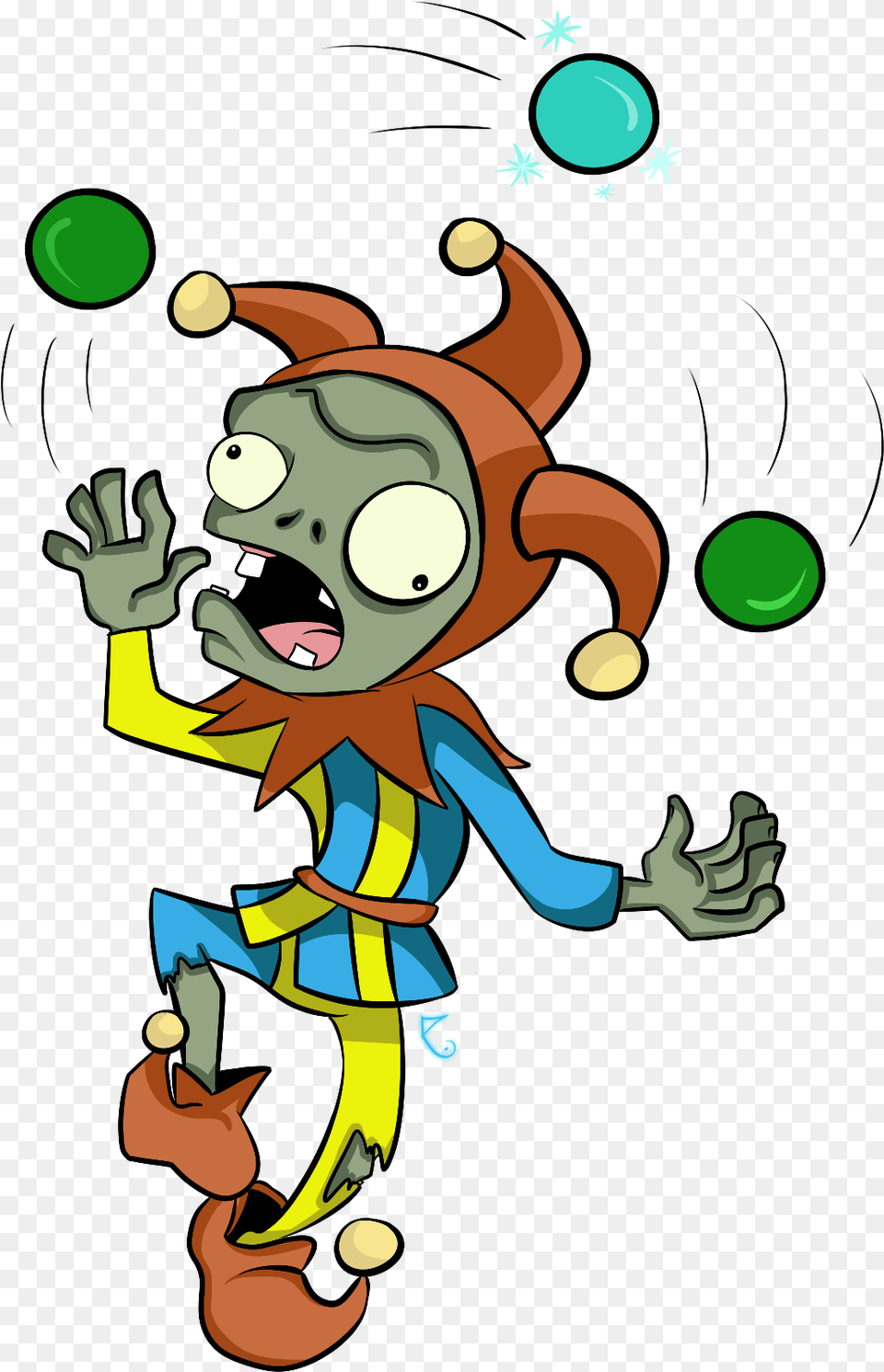 Jester Zombie June 11 2014 Plants Vs Zombies Jester Zombie, Juggling, Person, Baby, Face Free Png Download