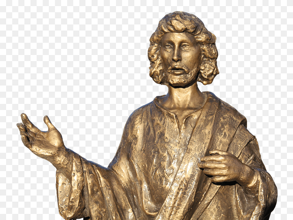 Jesus Bronze, Adult, Art, Male Free Png Download