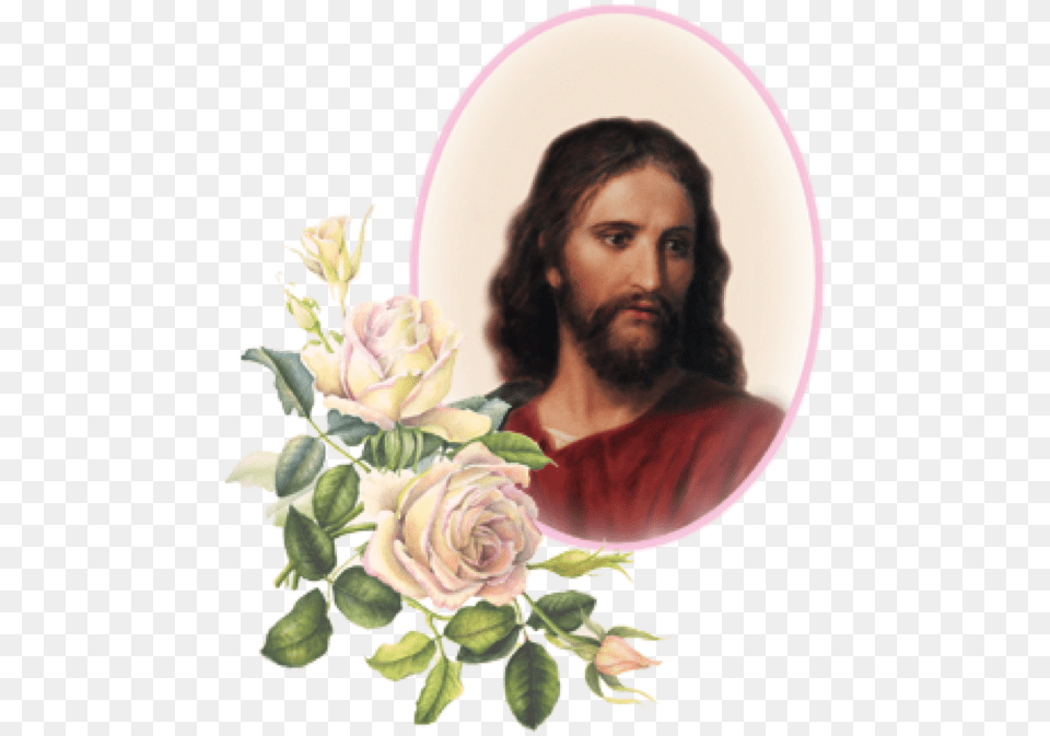 Jesus, Rose, Plant, Flower, Flower Arrangement Free Transparent Png