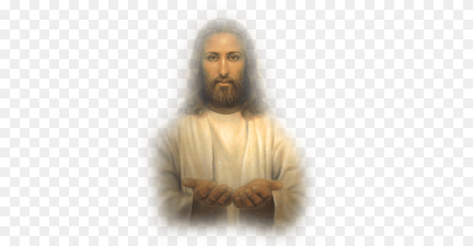 Jesus, Person, Head, Art, Painting Png Image