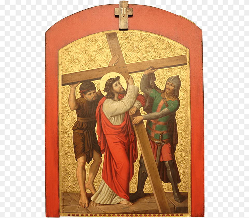 Jesus Accepts His Cross, Symbol, Adult, Wedding, Prayer Free Png