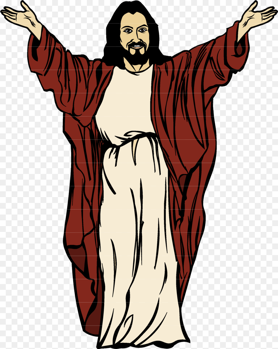 Jesus Arms Open Clipart Clip Art Images, Fashion, Person, Man, Male Png