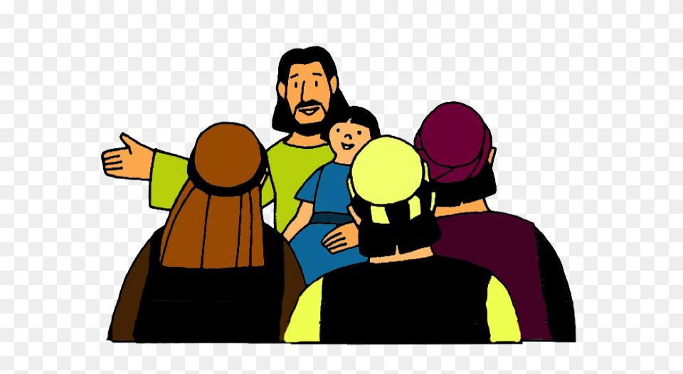 Jesus Blesses The Children Mission Bible Class, Person, People, Adult, Man Png