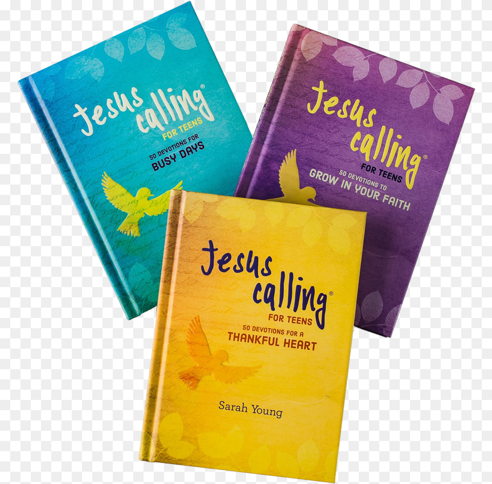 Jesus Calling Teen Devotionals Jesus Calling For Teens 50 Devotions, Book, Publication, Business Card, Paper Free Transparent Png