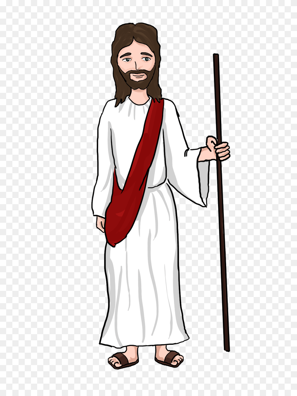 Jesus Cartoon Cliparts, Adult, Person, Female, Woman Png Image