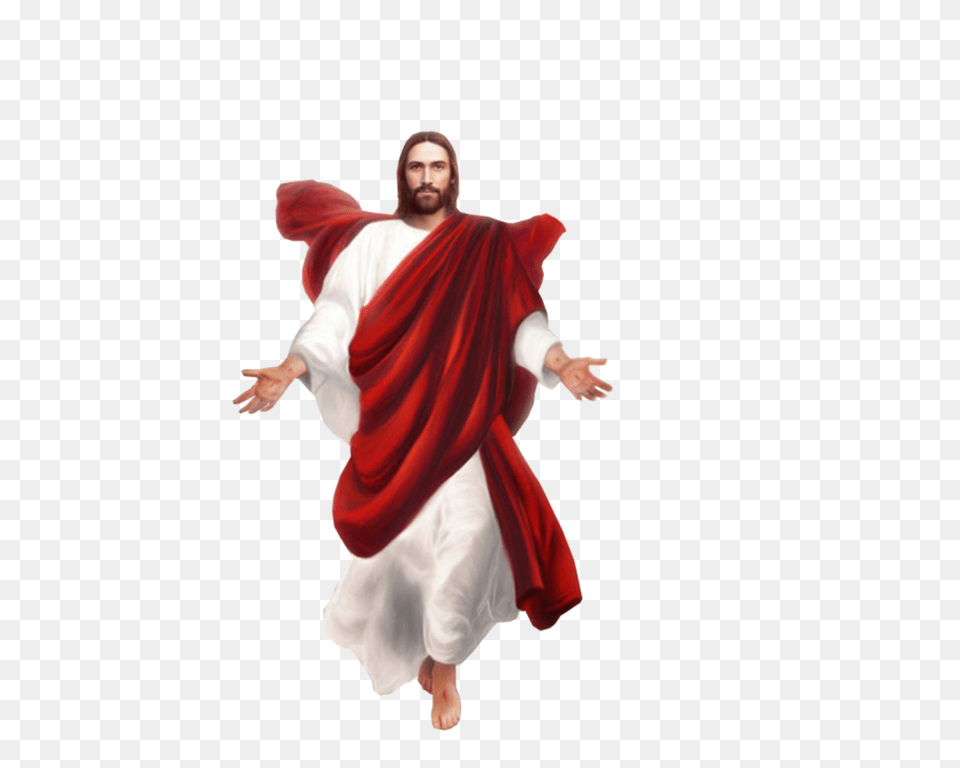 Jesus Christ, Fashion, Cape, Clothing, Costume Png Image