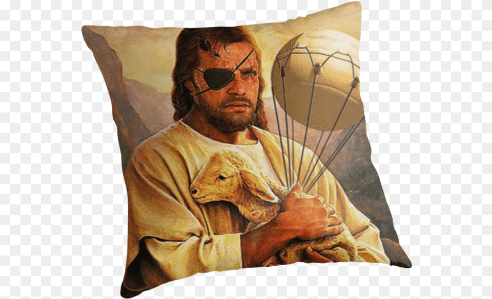 Jesus Christ, Cushion, Home Decor, Adult, Person Png Image