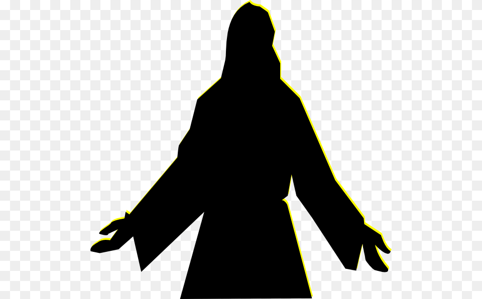 Jesus Christ Clip Art, Adult, Female, Person, Silhouette Free Png Download