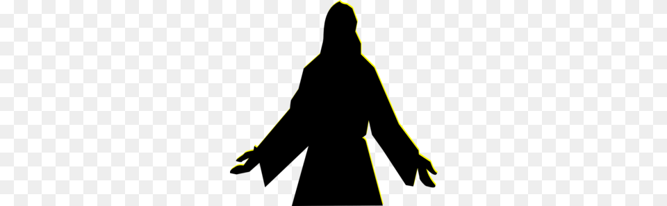 Jesus Christ Clip Art, Person, Walking, Silhouette, Body Part Free Png Download