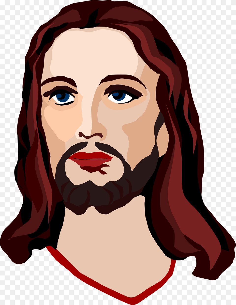 Jesus Christ Clipart, Face, Head, Person, Photography Free Png Download