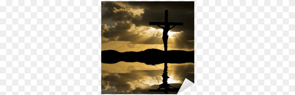 Jesus Christ Crucifixion On Good Friday Silhouette Les Sacrements La Croise Des Chemins De Dieu Et Des, Cross, Symbol Free Transparent Png