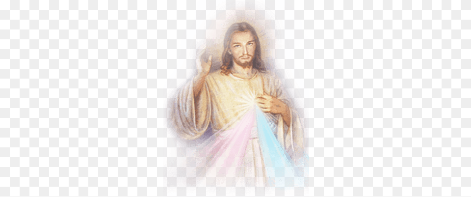 Jesus Christ Download Sanctuary Of Divine Mercy, Adult, Wedding, Person, Painting Free Png