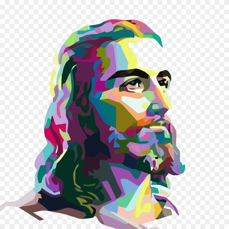 Jesus Christ Free Download, Art, Graphics, Modern Art, Painting Png