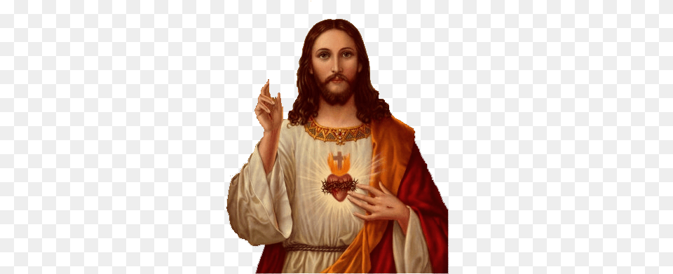 Jesus Christ Lord Savior Art 32x24 Poster Decor, Fashion, Person, Painting, Female Free Png