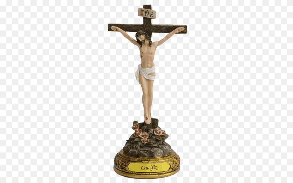 Jesus Christ On The Standing Cross, Symbol, Crucifix Free Png Download