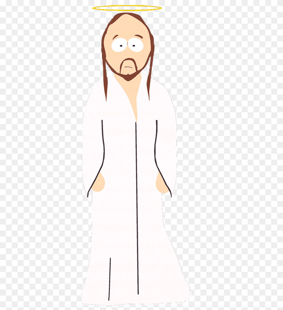 Jesus Christ Transparent South Park Jesus, Clothing, Coat, Sleeve, Long Sleeve Png